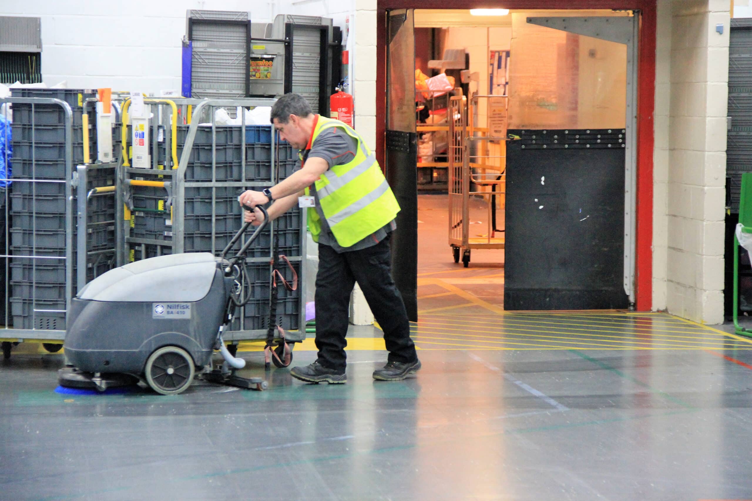 Leveraged Technology to Optimize and Streamline Warehouse Cleaning 